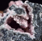 4.5cms RHODOCHROSITE ROSETTE QUARTZ Peru Crystals Collector Mineral Specimen R749