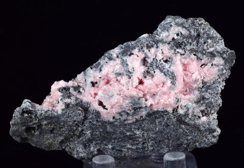 7.1cms RHODOCHROSITE ROSETTE QUARTZ Peru Crystals Collector Mineral Specimen R750