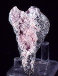 5.6cms RHODOCHROSITE ROSETTE QUARTZ Peru Crystals Collector Mineral Specimen R751
