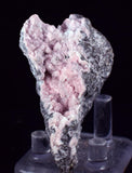 5.6cms RHODOCHROSITE ROSETTE QUARTZ Peru Crystals Collector Mineral Specimen R751