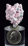 Lot 10 RHODOCHROSITE ROSETTE QUARTZ Peru Crystals Collector Mineral Specimen R723
