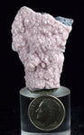 Lot 10 RHODOCHROSITE ROSETTE QUARTZ Peru Crystals Collector Mineral Specimen R723