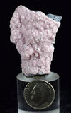 Lot 10 RHODOCHROSITE ROSETTE QUARTZ Peru Crystals Collector Mineral Specimen R723
