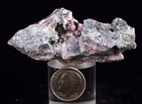 Lot 10 RHODOCHROSITE ROSETTE QUARTZ Peru Crystals Collector Mineral Specimen R723