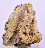 4cms AXINITE CRYSTALS Cluster Prehnite Peru Mineral Specimen Collectors A598