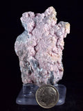 6.3cms RHODOCHROSITE ROSETTE QUARTZ Peru Crystals Collector Mineral Specimen R724