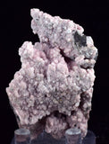 5.9cms RHODOCHROSITE ROSETTE QUARTZ Peru Crystals Collector Mineral Specimen R725