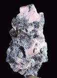 3.4cms RHODOCHROSITE CUBIC QUARTZ Peru Crystals Collector Mineral Specimen R728