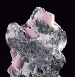 3.4cms RHODOCHROSITE CUBIC QUARTZ Peru Crystals Collector Mineral Specimen R728