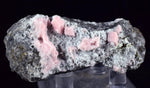 5.6cms RHODOCHROSITE CUBIC QUARTZ Peru Crystals Collector Mineral Specimen R732