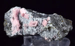 5.6cms RHODOCHROSITE CUBIC QUARTZ Peru Crystals Collector Mineral Specimen R732
