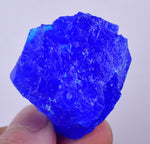3.7cms CHALCANTHITE CRYSTAL Lab Grow Mineral Specimen Peru F439