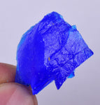 3cms CHALCANTHITE CRYSTAL Lab Grow Mineral Specimen Peru F441