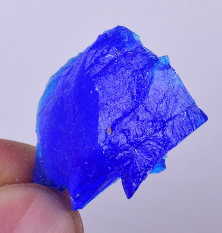 3cms CHALCANTHITE CRYSTAL Lab Grow Mineral Specimen Peru F441