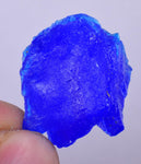 3cms CHALCANTHITE CRYSTAL Lab Grow Mineral Specimen Peru F441