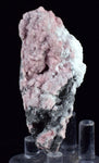5.9cms RHODOCHROSITE ROSETTE QUARTZ Peru Crystals Collector Mineral Specimen R742
