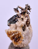 1cms NATIVE SILVER WIRES Quartz Peru Mineral Specimen H352