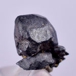 1cms ACANTHITE SILVER CRYSTAL Peru Crystals Uchuchaccua Mine Mineral Specimen H354