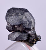 1cms ACANTHITE SILVER CRYSTAL Peru Crystals Uchuchaccua Mine Mineral Specimen H354