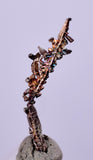 1.2cms NATIVE SILVER WIRES  Peru Mineral Specimen H355