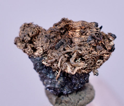 0.6cms NATIVE SILVER WIRES Peru Uchuchaccua Mine 2000 Discovery Mineral Specimen H360
