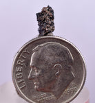 0.7cms NATIVE SILVER WIRES Peru Uchuchaccua Mine 2000 Discovery Mineral Specimen H361