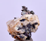 0.6cms NATIVE SILVER WIRES Peru Mineral Specimen H362