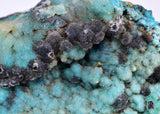 12cms GEM SILICA CHRYSOCOLLA Druzy Quartz Peru Mineral Specimen D280