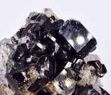 7.8cms CASSITERITE BRILLIANT CRYSTALS Facet Grade Shiny Bolivia Mineral E123