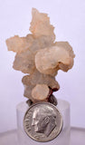 4.4cms PREHNITE  EPIDOTE CRYSTALS Tourmaline Zoisite Peru Mineral Specime UE197