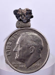 0.7cms NATIVE SILVER WIRES Peru Uchuchaccua Mine 2000 Discovery Mineral Specimen H365