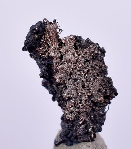 0.9cms NATIVE SILVER WIRES Peru Uchuchaccua Mine 2000 Discovery Mineral Specimen H366