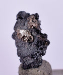 0.9cms NATIVE SILVER WIRES Peru Uchuchaccua Mine 2000 Discovery Mineral Specimen H369