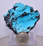 5.2cms CHRYSOCOLLA GRAPE BOTRYOIDAL Premium Peru Spheres Crystals Blue Color Cluster Stalactite C27