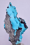 7.1cms CHRYSOCOLLA GRAPE BOTRYOIDAL Premium Peru Spheres Crystals Blue Color Cluster Stalactite C32