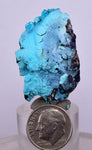 3.9cms CHRYSOCOLLA GRAPE BOTRYOIDAL Premium Peru Spheres Crystals Blue Color Cluster Stalactite C37