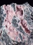 4.5cms RHODOCHROSITE ROSETTE QUARTZ Peru Crystals Collector Mineral Specimen R749