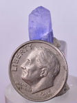 3carats GEM TANZANITE CRYSTAL Zoisite High Yield Gemstone  Merelani Hills Tanzania Unheated Terminated Mineral Specimen T453