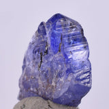 6carats GEM TANZANITE CRYSTAL Zoisite High Yield Gemstone  Merelani Hills Tanzania Unheated Terminated Mineral Specimen T454