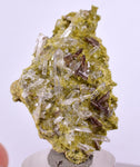 4.5cms AXINITE QUARTZ CRYSTALS Cluster Prehnite Peru Mineral Specimen Collectors A591