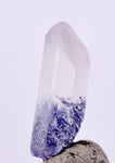 1.5Carats BLUE DUMORTIERITE in QUARTZ  Gem Polished Acicular Pendant Cabochon Mineral Specimen U591