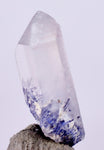 1.5Carats BLUE DUMORTIERITE in QUARTZ  Gem Polished Acicular Pendant Cabochon Mineral Specimen U591
