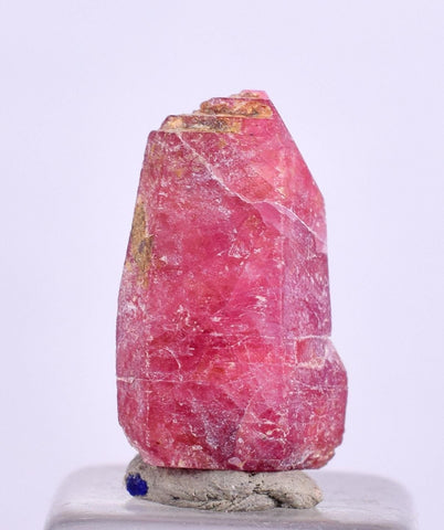 5.5cts RUBY CRYSTAL CORUNDUM Natural Rough Red Tanzania Mineral Specimen Y87