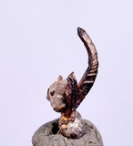 0.6cms NATIVE SILVER WIRES  Peru Mineral Specimen H373