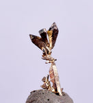 0.7cms NATIVE SILVER WIRES  Peru Mineral Specimen H374