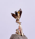 0.7cms NATIVE SILVER WIRES  Peru Mineral Specimen H374
