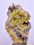 3.5cms AXINITE CRYSTALS Cluster Prehnite Peru Mineral Specimen Collectors A596