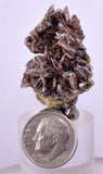 3.5cms AXINITE CRYSTALS Cluster Prehnite Peru Mineral Specimen Collectors A596