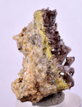 4cms AXINITE CRYSTALS Cluster Prehnite Peru Mineral Specimen Collectors A598