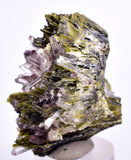 4.5cms AXINITE QUARTZ CRYSTALS Epidote Cluster Prehnite Peru Mineral Specimen Collectors A616